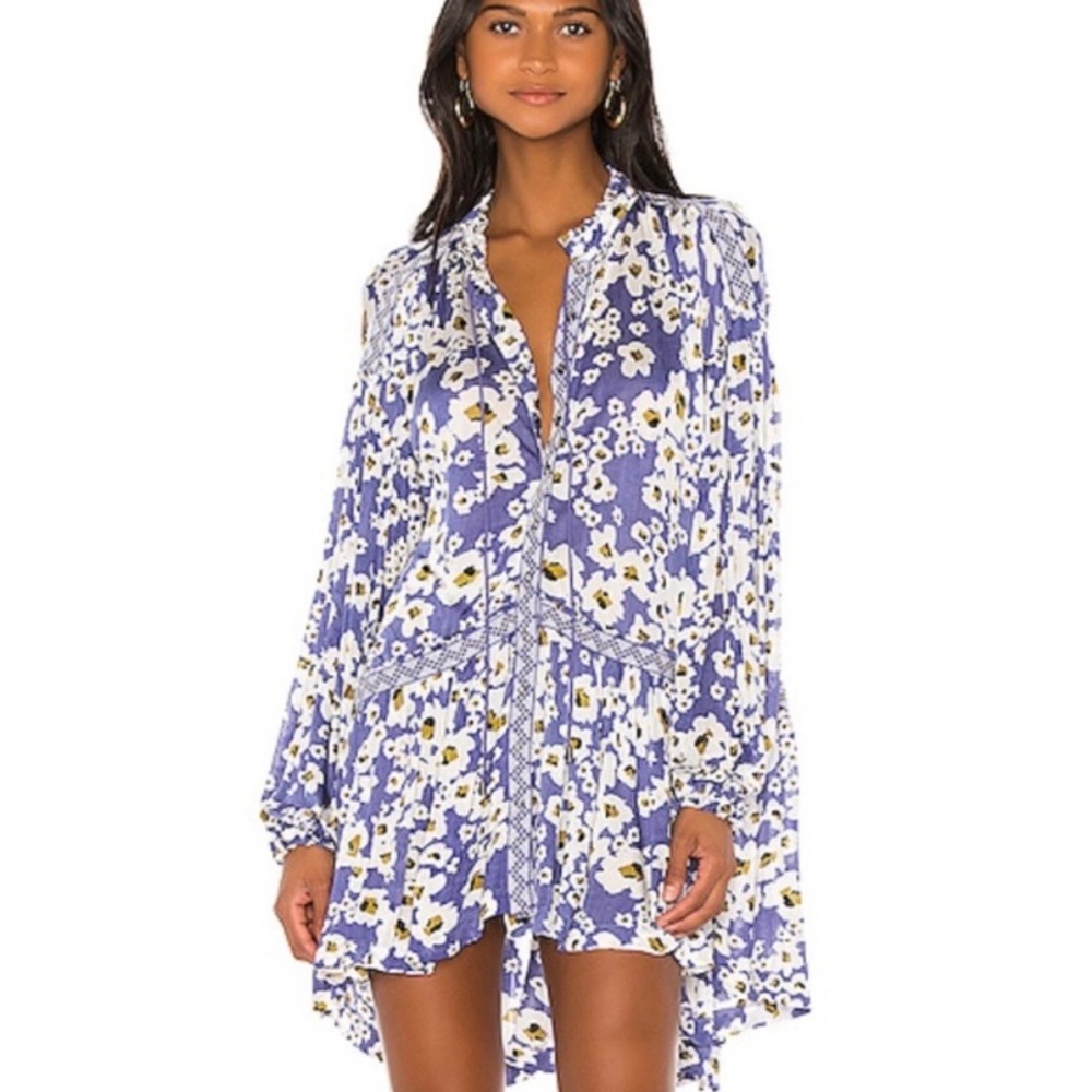 Free People Love Letter Long Sleeve Tunic/Dress